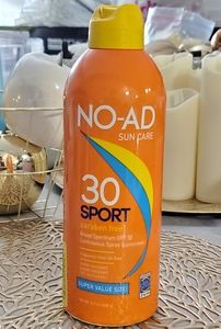 NO-AD SUNCARE 30 SPORT SUPER SIZE VALUE